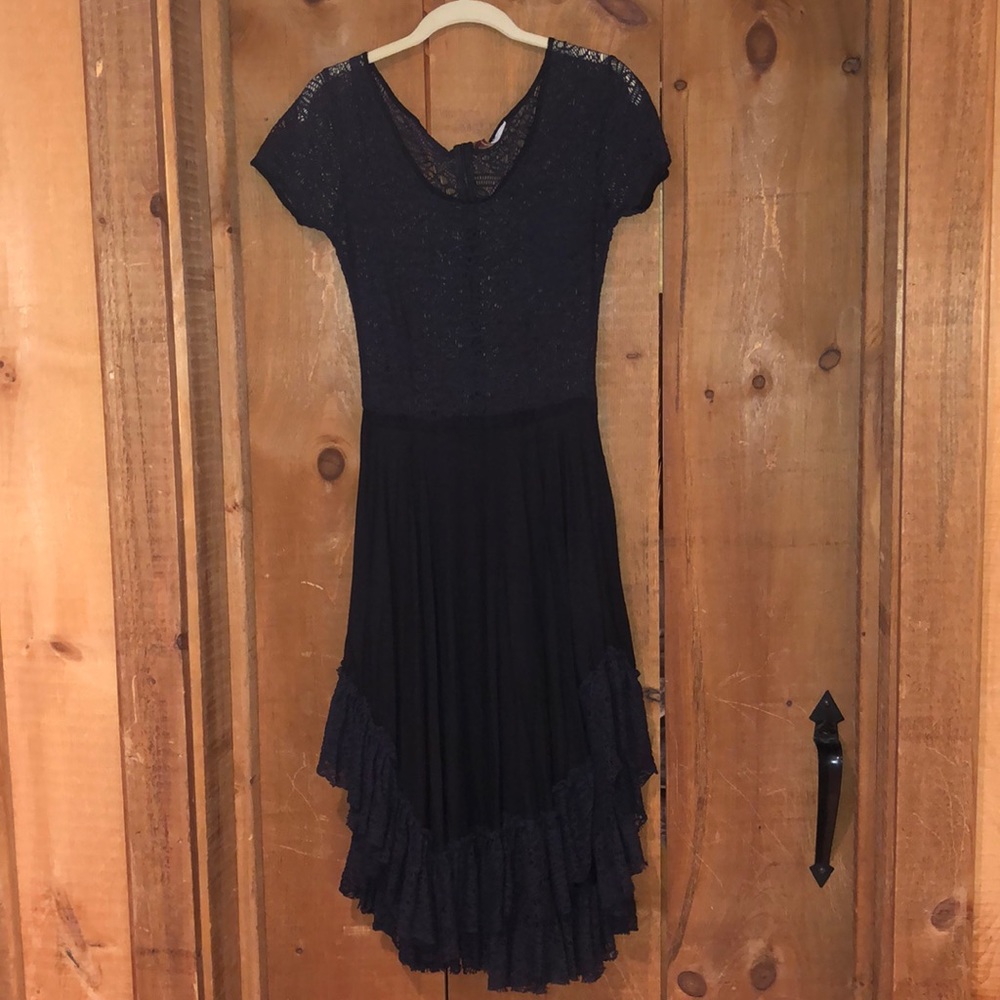 The Story Of Asymmetrical Lace Dress